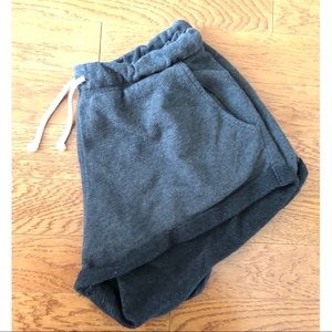 Sweat-pant material SHORTS